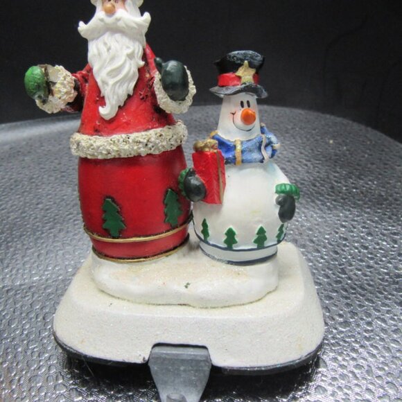Vintage Christmas Stocking Holders x Two. - Picture 3 of 8